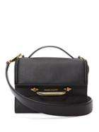 Matchesfashion.com Alexander Mcqueen - The Story Small Leather Bag - Womens - Black Red