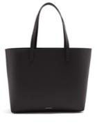 Mansur Gavriel Red-lined Large Leather Tote Bag