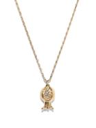 Matchesfashion.com Etro - Crystal-embellished Pendant Necklace - Womens - Gold