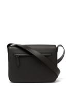 Burberry - Olympia Grained-leather Cross-body Bag - Mens - Black