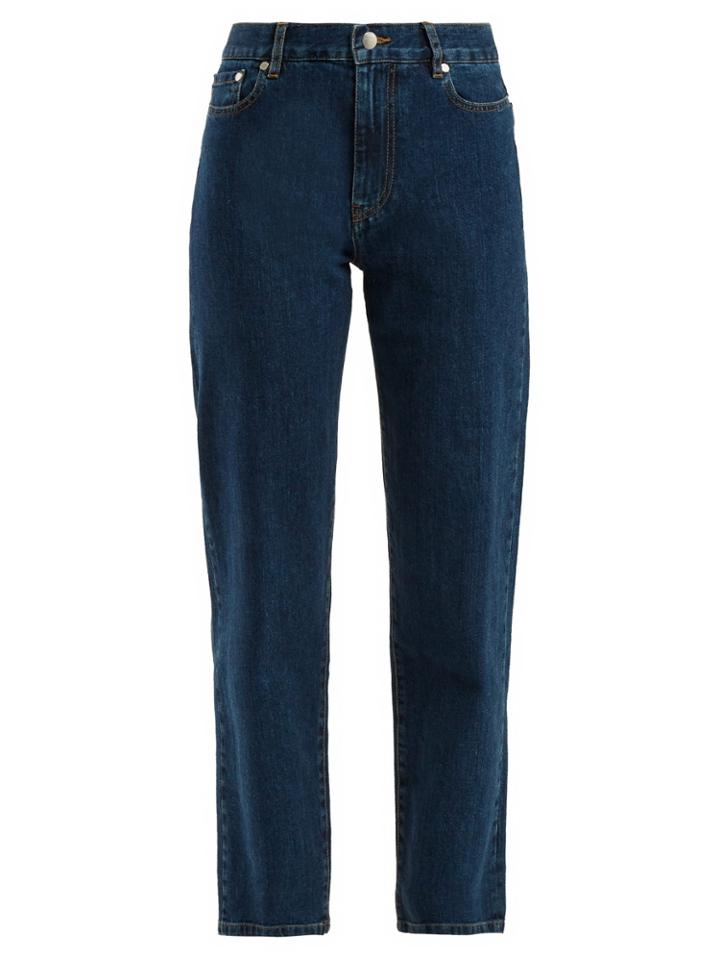 Joseph Taren High-rise Straight-leg Jeans