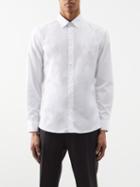 Burberry - Cotton-blend Poplin Shirt - Mens - White