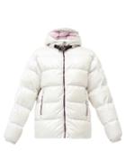 Matchesfashion.com 6 Moncler 1017 Alyx 9sm - Chamoisee Rollercoaster-buckle Quilted Down Coat - Mens - Grey