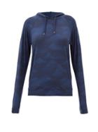 Derek Rose - London Modal-blend Hooded Pyjama Top - Womens - Navy