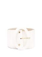 Matchesfashion.com Cult Gaia - Lia Oversized Belt - Womens - White