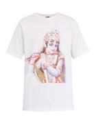 P.a.m Krishna Text-print Cotton T-shirt