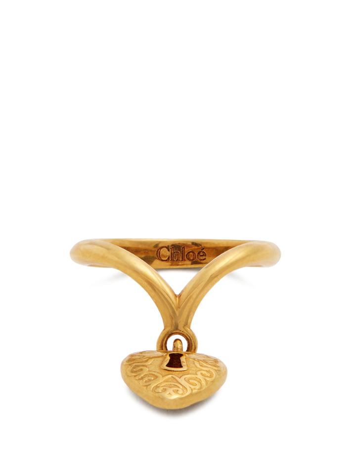 Chloé Collected Hearts Heart-embellished Ring