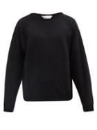Sasquatchfabrix. - Talisman High-neck Striped Cotton Sweatshirt - Mens - Black