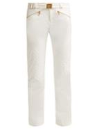Matchesfashion.com Bogner - Franzi Belted Ski Trousers - Womens - White