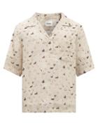 Mens Rtw Nanushka - Bolen Fool's Paradise-print Poplin Shirt - Mens - Beige Multi