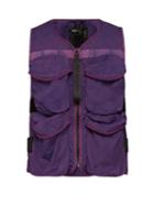 Matchesfashion.com Nemen - Guard Vest Technical Gilet - Mens - Purple