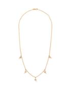 Matchesfashion.com Diane Kordas - 18kt Rose Gold & Diamond Star Necklace - Womens - Gold