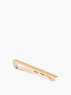 Tom Ford - Striped 18kt-gold Tie Pin - Mens - Gold