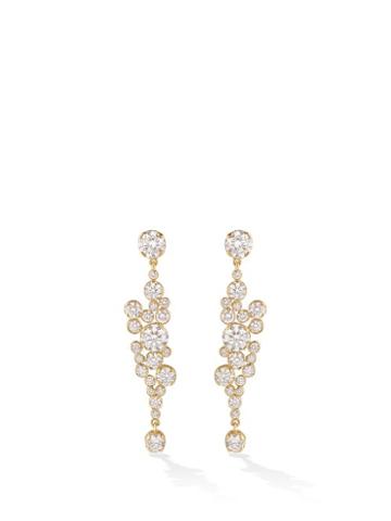 Ladies Fine Jewellery Sophie Bille Brahe - Splash Bleu Diamond & 18kt Gold Earrings - Womens - Diamond