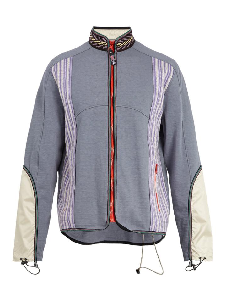 Lanvin Contrast-panel Technical Track Jacket