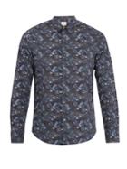 Paul Smith Sun-print Single-cuff Cotton Shirt