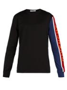 Givenchy Chenille-embroidered Cotton-jersey Sweatshirt