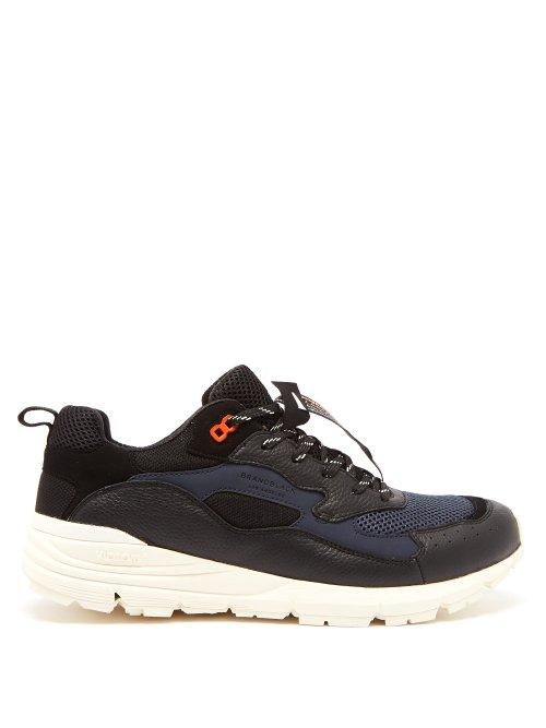 Matchesfashion.com Brandblack - Nomo Low Top Trainers - Mens - Black Multi