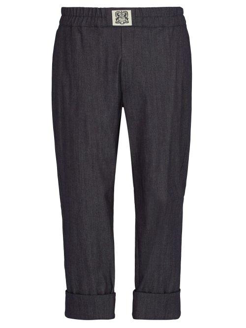 Matchesfashion.com Connolly - Boxer Denim Trousers - Mens - Blue