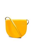 Matchesfashion.com Loewe - Heel Mini Leather Cross Body Bag - Womens - Yellow