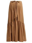 Matchesfashion.com Weekend Max Mara - Ulisse Skirt - Womens - Brown