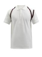 Alexander Mcqueen - Harness Cotton-piqu Polo Shirt - Mens - White