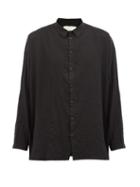 Matchesfashion.com Toogood - The Draughtsman Cotton-blend Shirt - Mens - Black