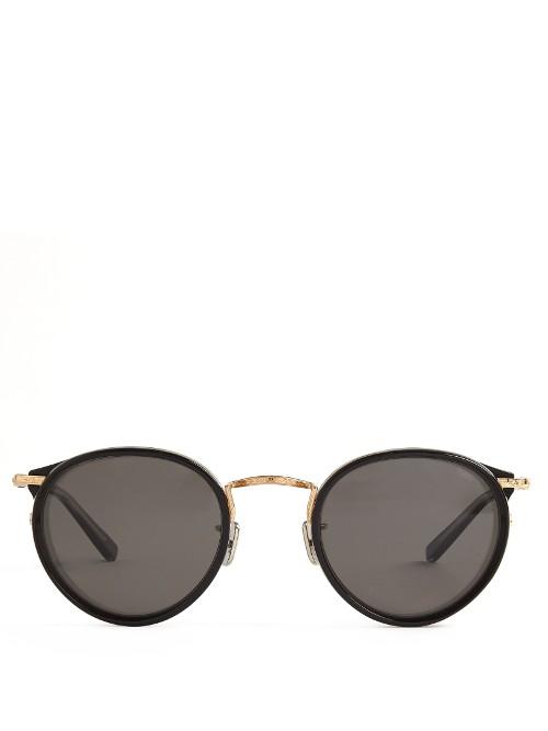 Eyevan 742 Round-frame Sunglasses