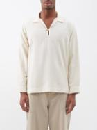 Maran - El Abrazo Organic Cotton-blend Polo Shirt - Mens - Beige