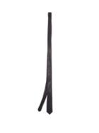 Matchesfashion.com Saint Laurent - Silk-blend Lam Tie - Mens - Black
