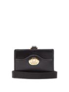 Matchesfashion.com Gucci - Marina Gg Leather Cardholder Strap - Womens - Black