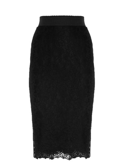 Dolce & Gabbana Cordonetto-lace Pencil Skirt