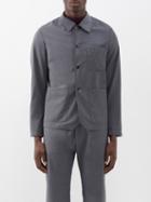 Barena Venezia - Visal Single-breasted Wool-tela Suit Jacket - Mens - Grey
