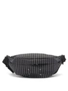 Matchesfashion.com Maison Margiela - Logo-jacquard Canvas Belt Bag - Mens - Black