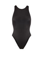 Matchesfashion.com Solid & Striped - The Eniko Cross Back Swimsuit - Womens - Black