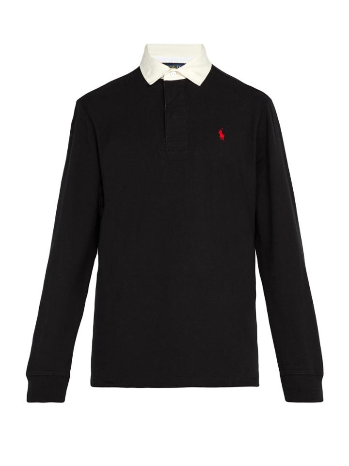 Polo Ralph Lauren Logo-embroidered Cotton Rugby Shirt
