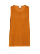 Matchesfashion.com Sunspel X Lemaire - Oversized Cotton Tank Top - Mens - Orange