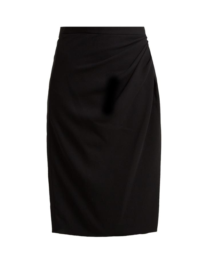 Altuzarra Crane Satin Pencil Skirt
