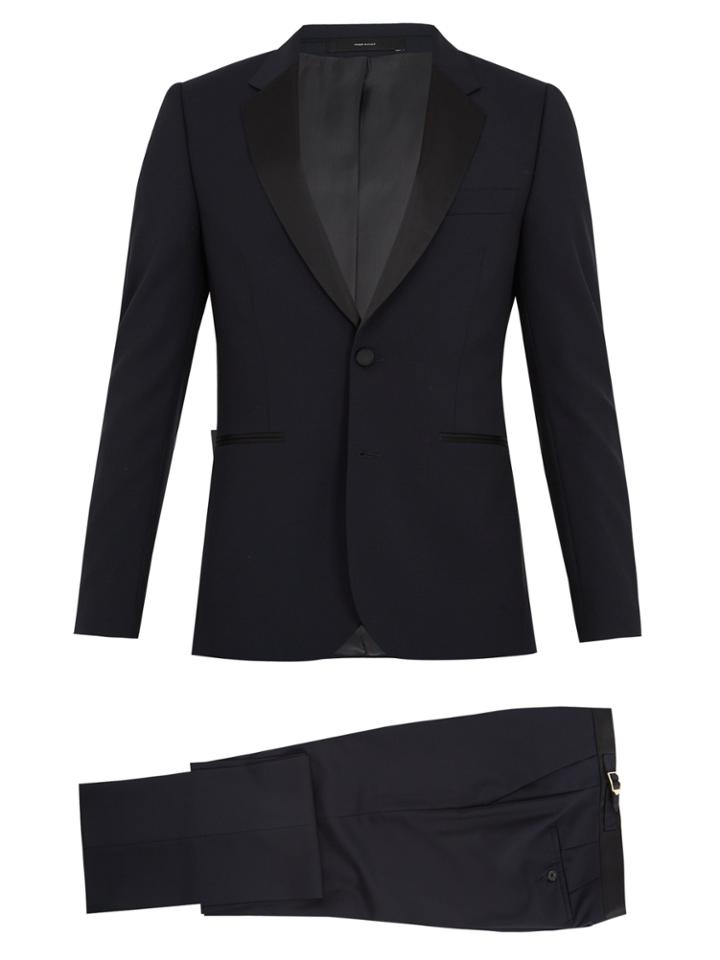 Paul Smith Satin-lapel Wool-blend Tuxedo