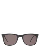 Saint Laurent Eyewear - Square Acetate Sunglasses - Mens - Black