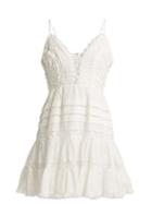 Matchesfashion.com Zimmermann - Iris Lace Insert Camisole Dress - Womens - Ivory