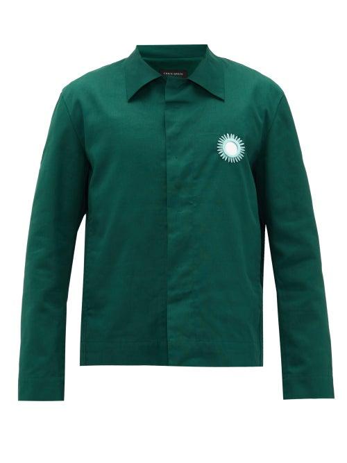 Matchesfashion.com Craig Green - Mirrorwork Canvas Jacket - Mens - Green