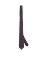 Matchesfashion.com Gucci - Gg-jacquard Silk-blend Tie - Mens - Dark Blue