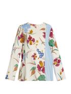 Diane Von Furstenberg Ampre-print Stretch-silk Blouse
