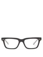 Matchesfashion.com The Row - X Oliver Peoples Ba Cc Rectangle Acetate Glasses - Womens - Black