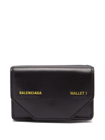 Balenciaga Etui Mini Logo-embellished Wallet