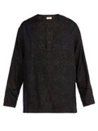 Lemaire Paisley-print Wool-blend Shirt