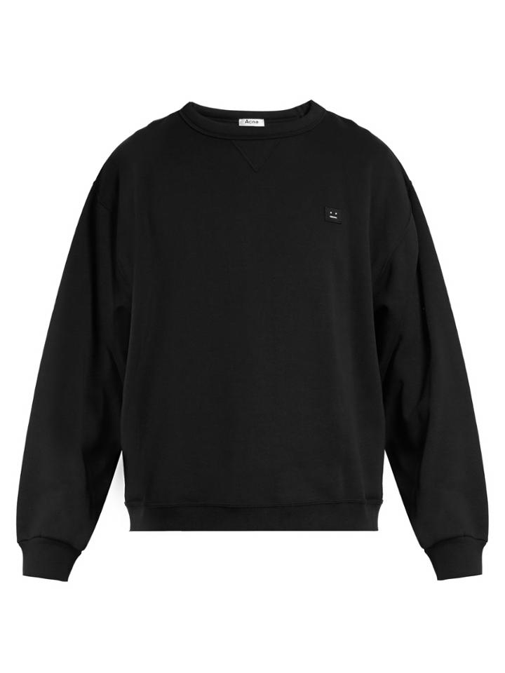 Acne Studios Fint Face Cotton Sweatshirt