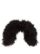 Yves Salomon Wool Collar Scarf