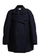 Vetements Oversized Double-breasted Wool-blend Coat